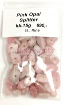 Pink Opal - gyöngy - splitter - 15g