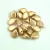 Pip cseh préselt üveggyöngy - Aztec Gold -5x7mm