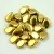 Pip - Czech Glass Bead - Jet Full Amber - 5x7mm