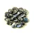 Pip - Czech Glass Bead - Tweedy Blue - 5x7mm