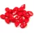 Pip - Czech Glass Bead - Opaque Red - 5x7mm