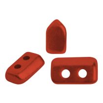Piros® par Puca®gyöngy - Red Metallic Mat - 2x5 mm