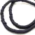 Polymer ring bead - Dark Navy - 6mm