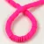 Polymer ring bead - Neon Pink - 6mm