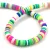 Polymer ring bead - mix - 6mm