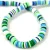 Polymer ring bead - mix - 6mm