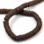 Polymer ring bead - Pastel Choco - 6mm