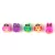 Polymer bead - Owl mix - 12mm - 5pcs/bag