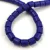Polymer ring bead - Dark Sapphire - 6mm