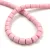Polymer ring bead - Powder Mauve - 6mm