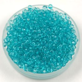 Preciosa cseh kásagyöngy - Crystal Teal Solgel - 10/0