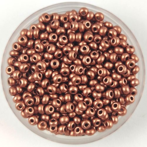 Preciosa Czech Glass Seed Bead - Matt Copper - 10/0