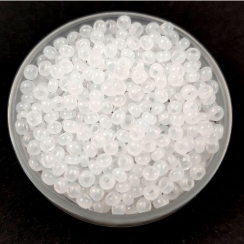 Preciosa seed bead- 02090 - Opal White -  10/0 - 100g - WHOLESALE
