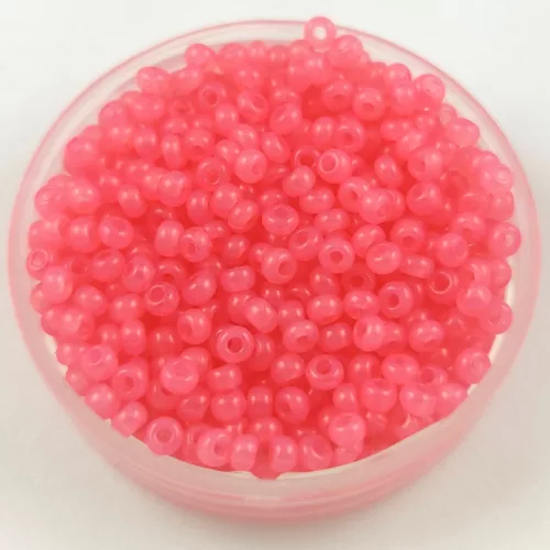Preciosa cseh kásagyöngy - Solgel Dyed Pink Grapefruit - 10/0