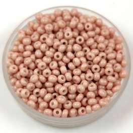   Preciosa kásagyöngy - 03112 - Solgel Dyed Light Latte - méret: 10/0 - 100g - AKCIOS