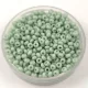 Preciosa seed bead- 03163 - Light Green Marble Dyed Chalkwhite -  10/0 - 100g - WHOLESALE