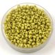 Preciosa seed bead- 03651 - Yellow Green Dyed Chalkwhite -  10/0 - 100g - WHOLESALE