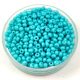 Preciosa seed bead- 03665 - Turquoise Dyed Chalkwhite -  10/0 - 100g - WHOLESALE