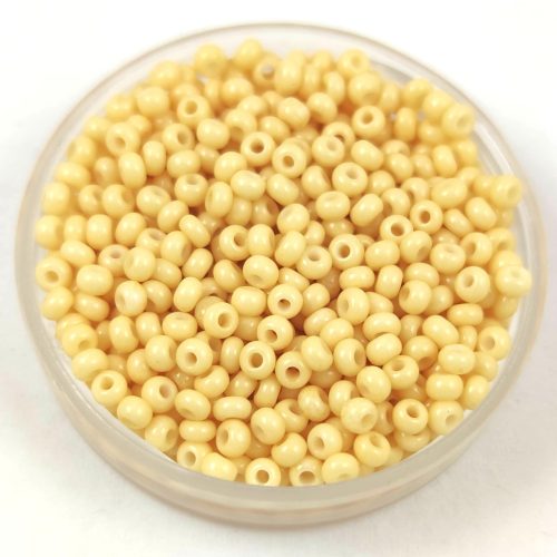 Preciosa seed bead- 06012 - Opaque Beige -  10/0 - 100g - WHOLESALE