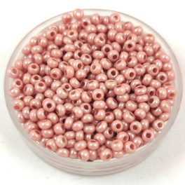 Preciosa cseh kásagyöngy - Terra Rose Luster - 10/0