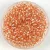 Preciosa Czech Glass Seed Bead - Silver Lined Peach - 10/0