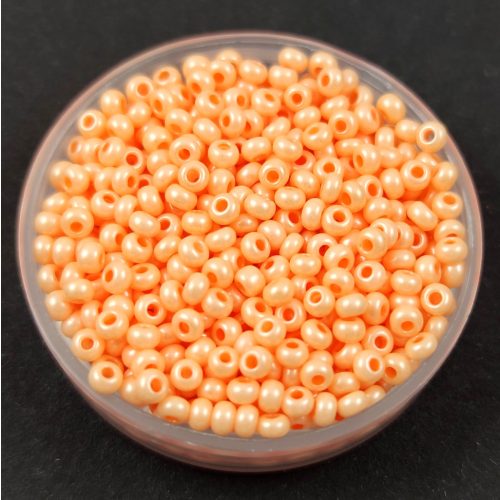 Preciosa kásagyöngy - 16992 - Chalk Orange Terra Pearl - méret: 10/0 - 100g - AKCIOS