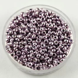   Preciosa kásagyöngy - 18123 - Metallic Purple - méret: 10/0 - 100g - AKCIOS