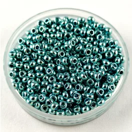   Preciosa kásagyöngy - 18134 - Metallic Teal - méret: 10/0 - 100g - AKCIOS