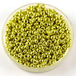   Preciosa kásagyöngy - 18386 - Metallic Yellow Gold - méret: 10/0 - 100g - AKCIOS