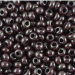 Preciosa Czech Glass Seed Bead - Metallic Chocolate - 10/0