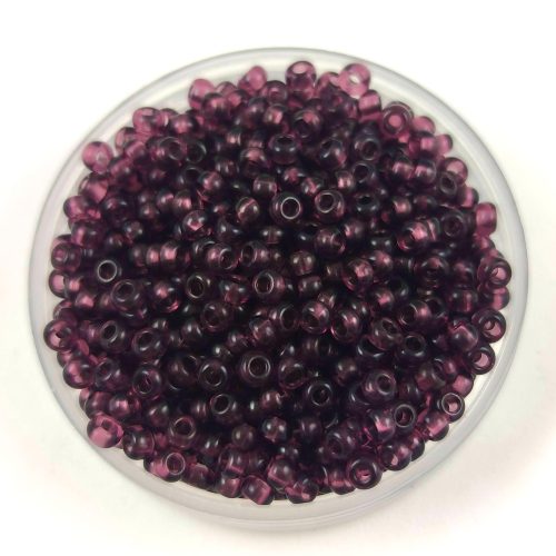 Preciosa Czech Glass Seed Bead - Transparent Amethyst - 10/0