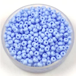 Preciosa cseh kásagyöngy - Opaque Light Blue - 10/0