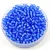 Preciosa Czech Glass Seed Bead - White Lined Transparent Sapphire - 10/0