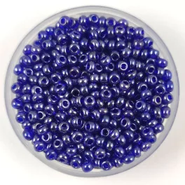 Preciosa cseh kásagyöngy - Royal Blue Luster - 10/0