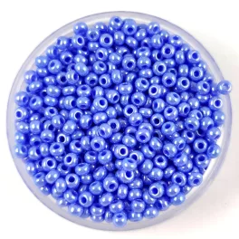 Preciosa cseh kásagyöngy - Powder Blue Luster - 10/0