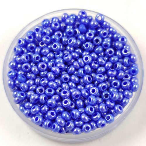 Preciosa seed bead- 38040 - Light Indigo Luster -  10/0 - 100g - WHOLESALE