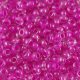 Preciosa Czech Glass Seed Bead - Pink Lined Crystal - 10/0