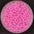 Preciosa cseh kásagyöngy - Pink Lined Crystal - 10/0
