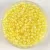 Preciosa cseh kásagyöngy - Light Yellow Lined Crystal - 10/0
