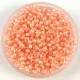 Preciosa seed bead- 38187 - Light Salmon Lined Crystal -  10/0 - 100g - WHOLESALE