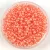 Preciosa cseh kásagyöngy - Salmon Lined Crystal - 10/0
