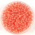 Preciosa cseh kásagyöngy - Salmon Lined Crystal - 10/0