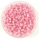 Preciosa Czech Glass Seed Bead - Antique Pink Lined Crystal - 10/0