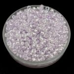 Preciosa seed bead- 3812PV - Light Violet Lined Crystal -  10/0 - 100g - WHOLESALE