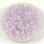 Preciosa seed bead- 3812PV - Light Violet Lined Crystal -  10/0 - 100g - WHOLESALE