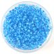 Preciosa Czech Glass Seed Bead - Capri Blue Lined Crystal - 10/0