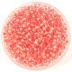 Preciosa Czech Glass Seed Bead - Salmon Lined Crystal - 10/0