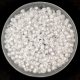 Preciosa Czech Glass Seed Bead - White Lined Crystal - 10/0