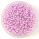 Preciosa Czech Glass Seed Bead - Pink Lined Crystal - 10/0