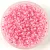 Preciosa cseh kásagyöngy - Pink Lined Crystal - 10/0